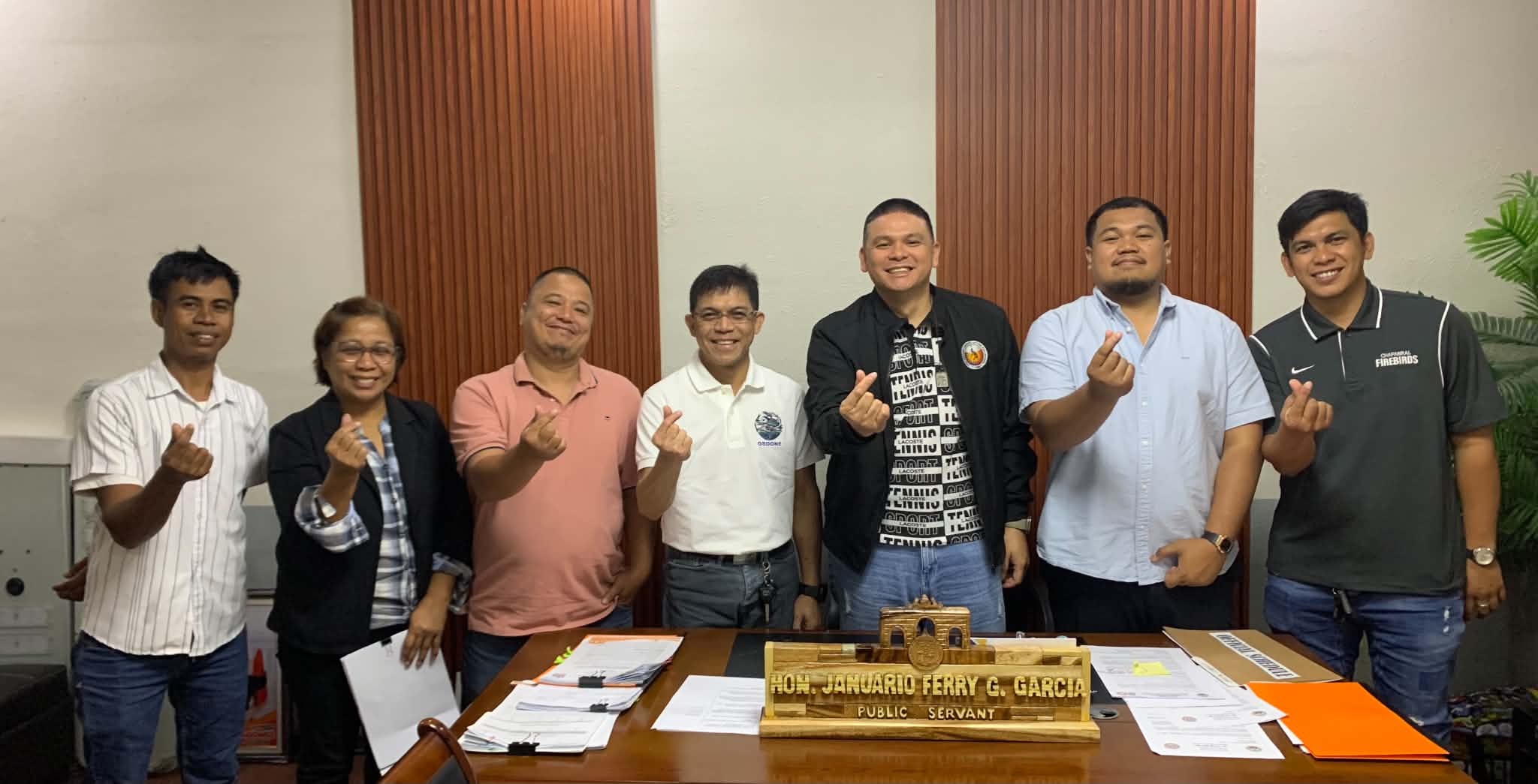 Courtesy call — Hon. Januario Ferry G. Garcia