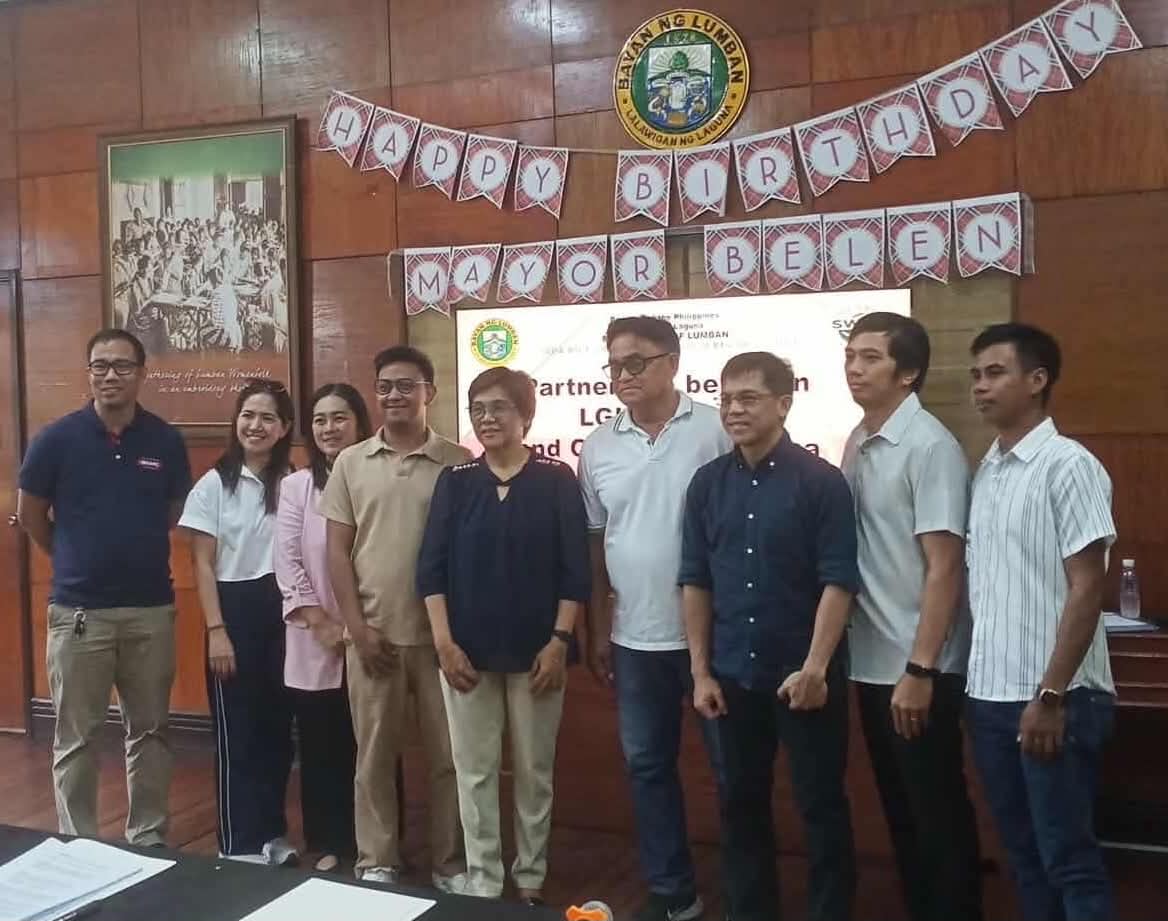Partnership signing — Lumban, Laguna
