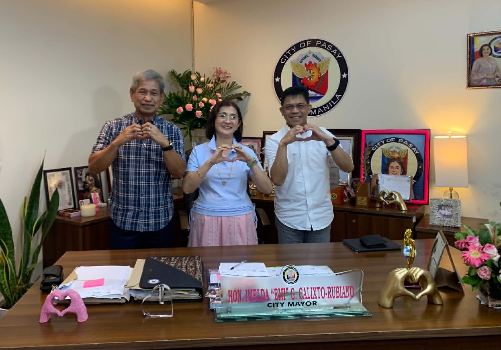 Courtesy call — Pasay City