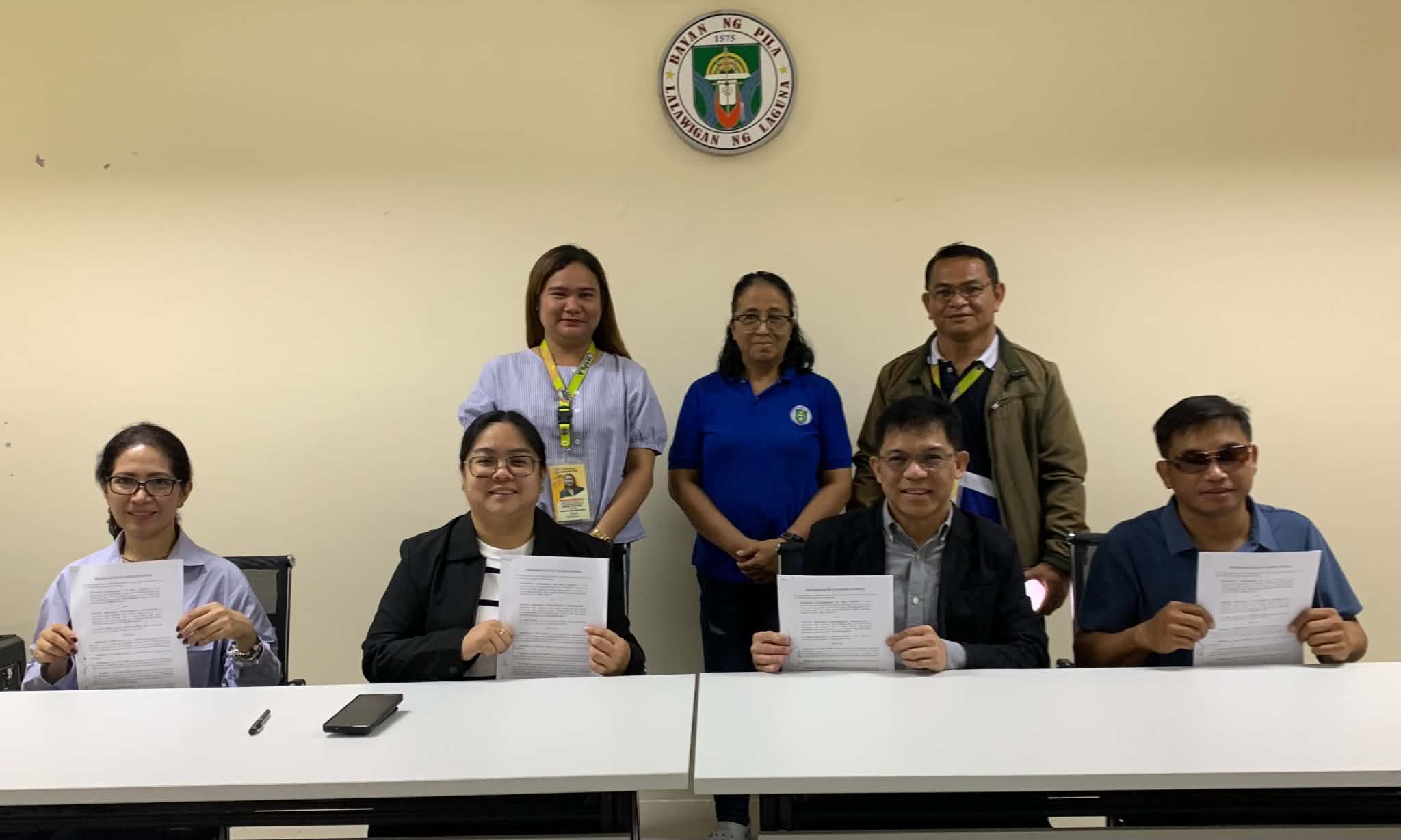 MOA signing — Pila, Laguna